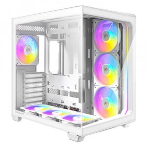 Antec C5 ARGB Tempered Glass Mid-Tower ATX Case - White